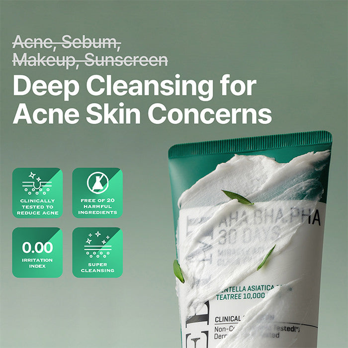 Some By Mi AHA BHA PHA 30 Days Miracle Acne Clear Foam