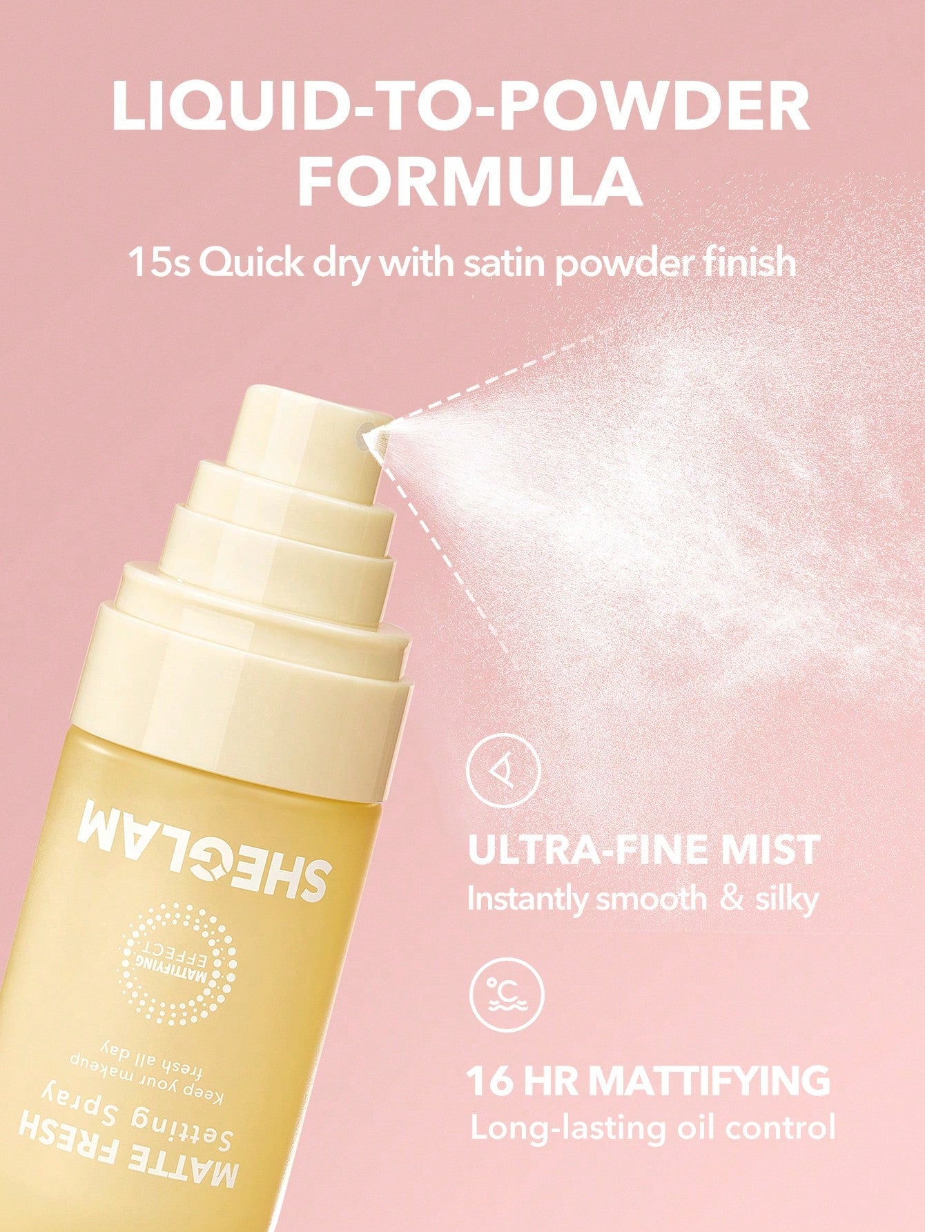Sheglam Matte fresh Setting Spray