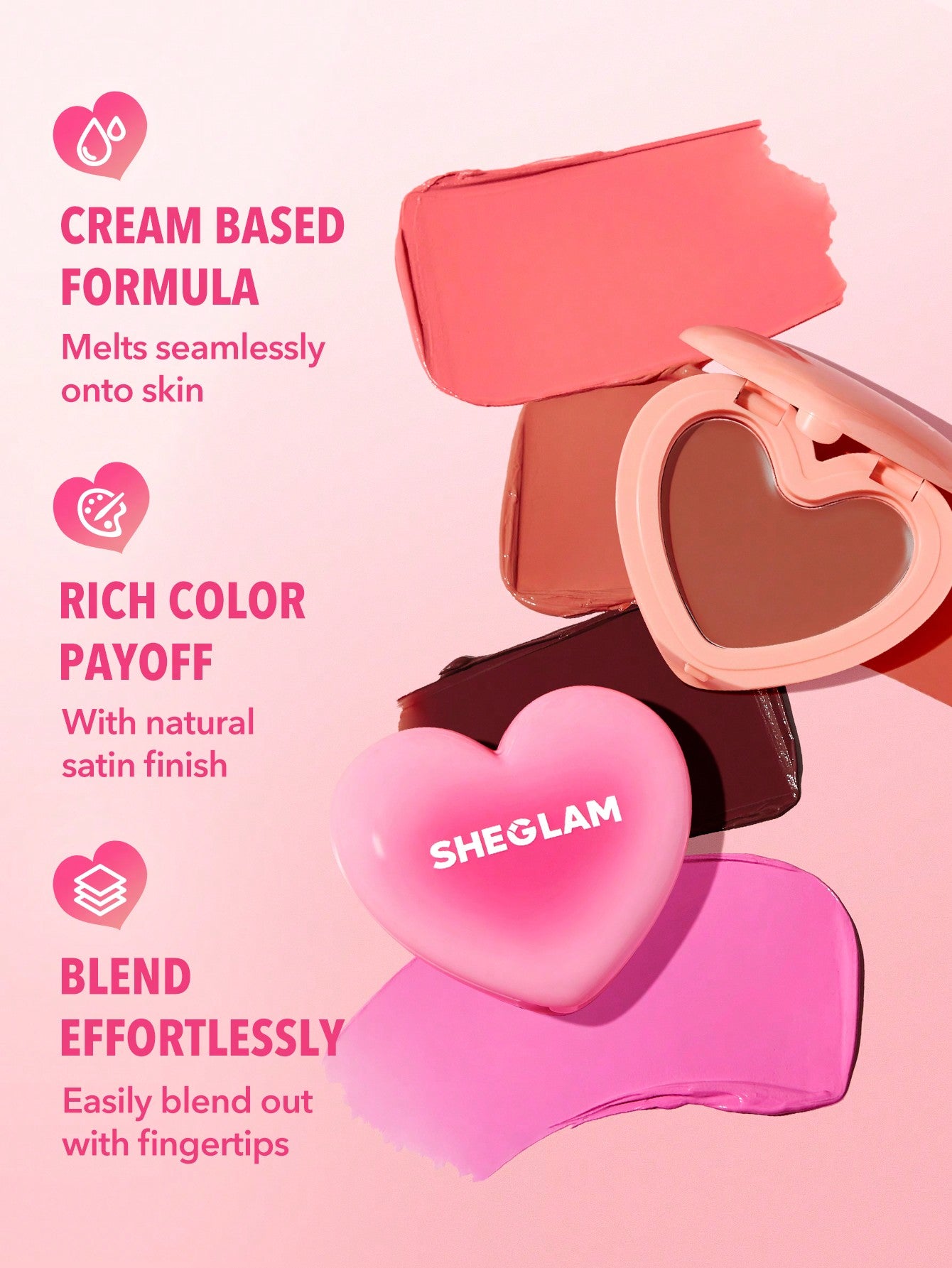 SHEGLAM Blush Cream
