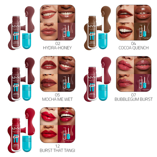 NYX Lip I.V. Hydrating Gloss Stain – Buy 1 Get 1 Free