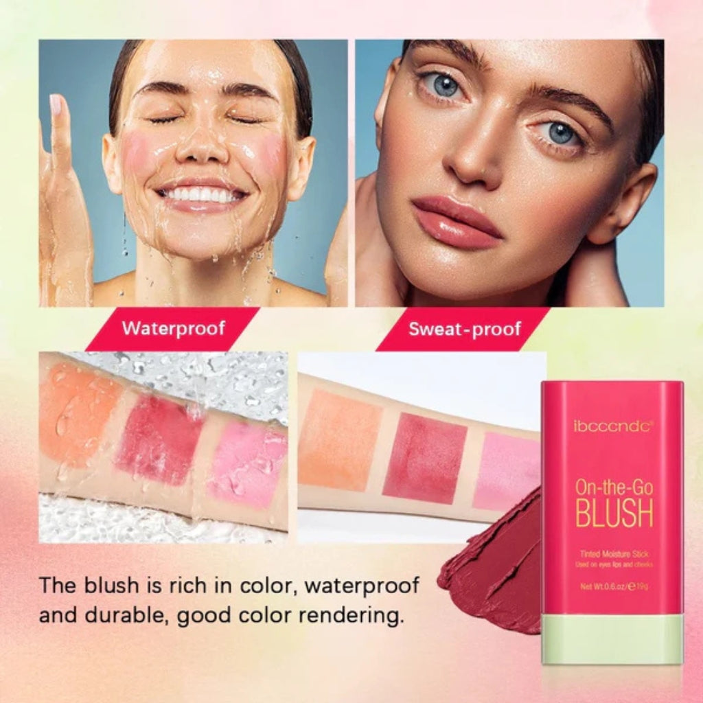 Pixi On The Glow Hydrating Tinted Stick Blush for Cheeks and Lips - Twin Pack