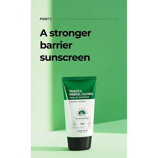 SOME BY MI - Truecica Mineral Calming Tone-Up Suncream