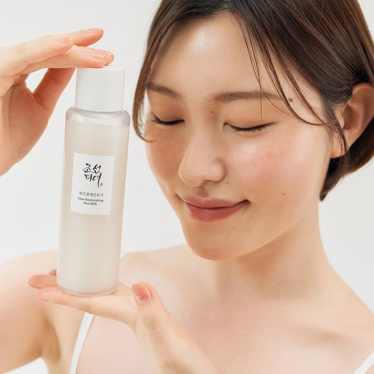 Glow replenishing rice milk