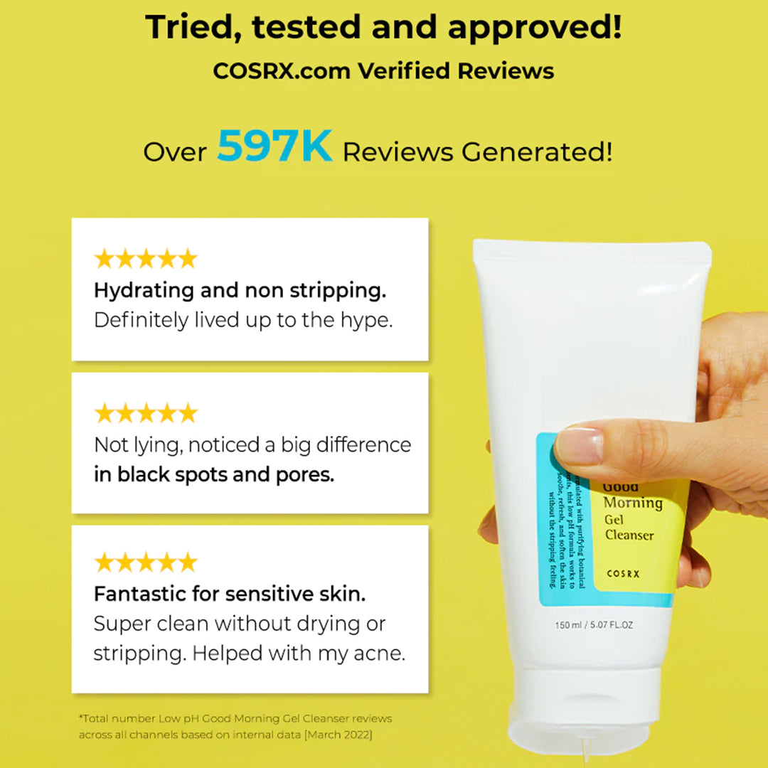 Cosrx Low Ph Good Morning Gel Cleanser