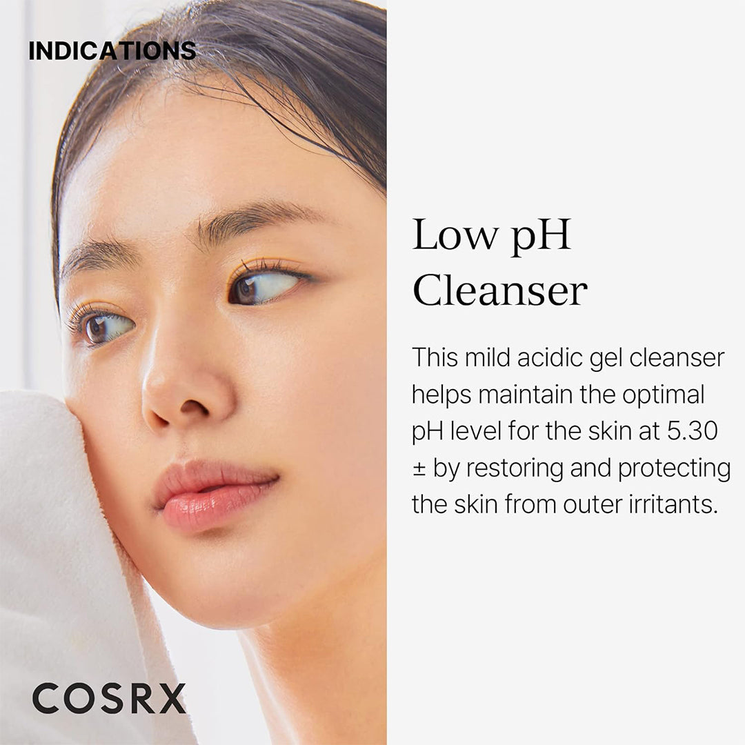 Cosrx Low Ph Good Morning Gel Cleanser Rose Cosmetics