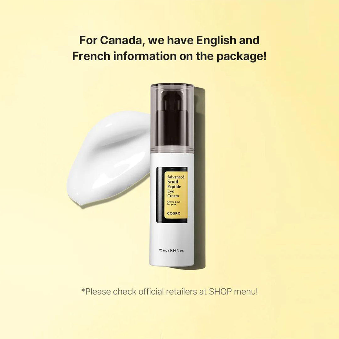 Cosrx Advanced Snail Peptide Eye Cream