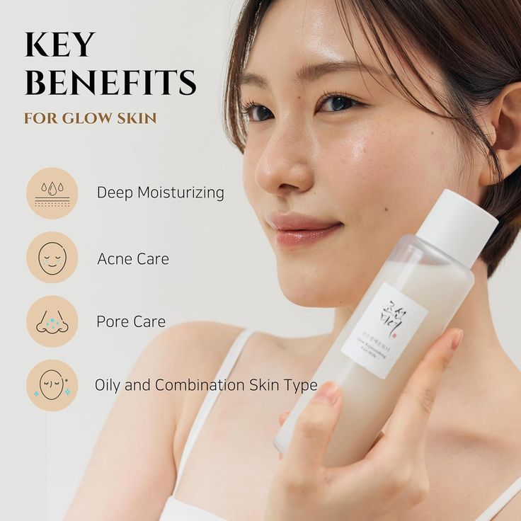 Glow replenishing rice milk