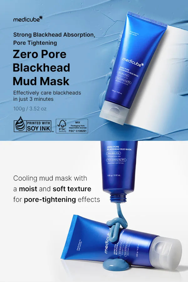 Medicube - Zero Pore Blackhead Mud Mask