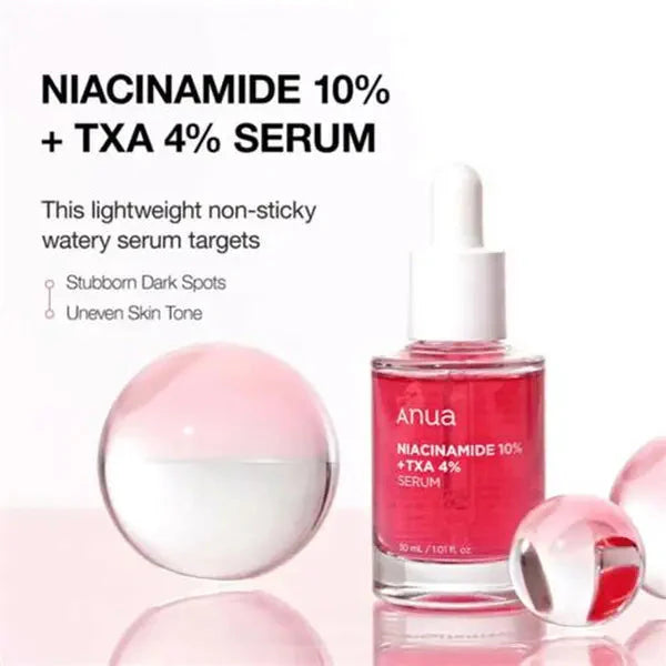 Anua, Niacinamide 10% + TXA 4% Dark Spot Correcting Serum