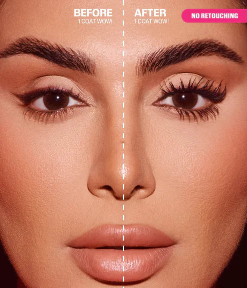 Huda Beauty Mascara, Blush & Lipgloss Trio – 50% OFF