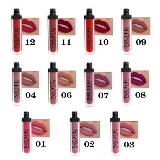 ( 2 pieces offer ) NOTE Mattemoist Lipgloss