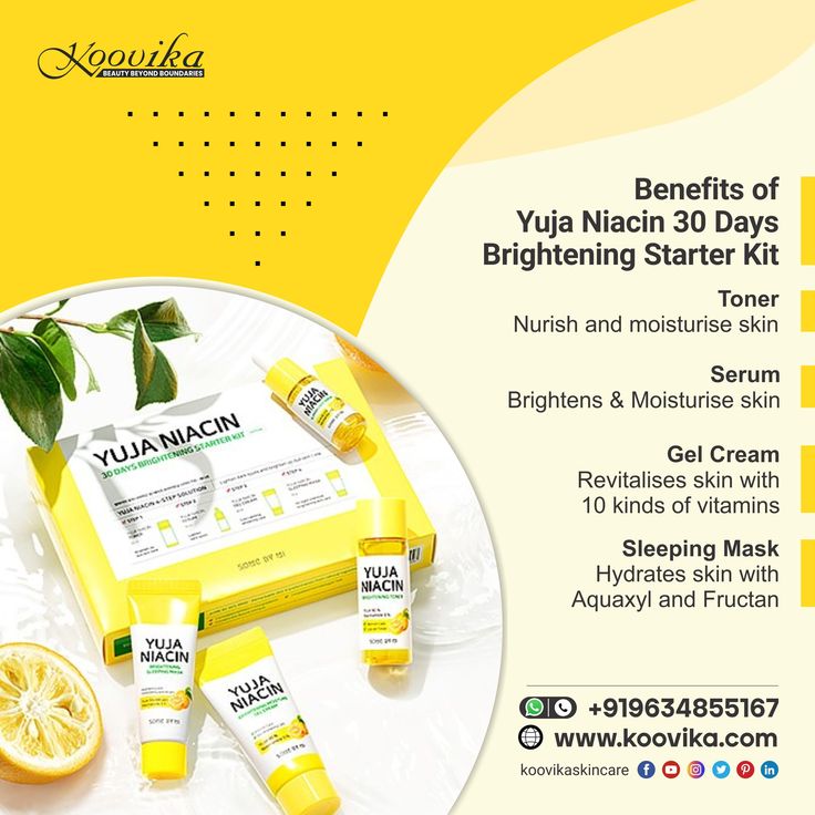SOME BY MI - Yuja Niacin 30 Days Brightening Starter Kit 4 pcs
