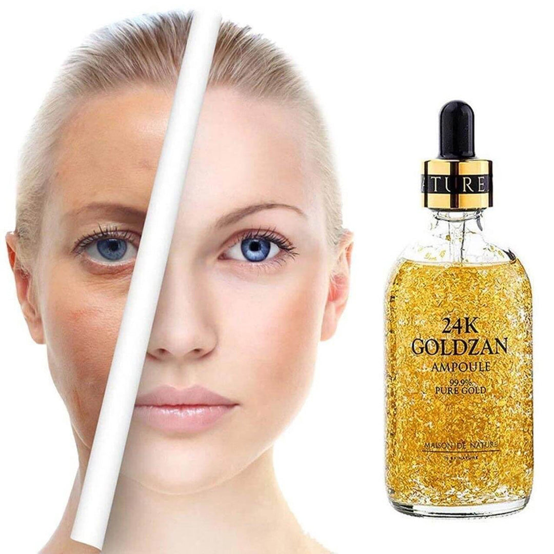 Pure Hyaluronic Acid Serum Anti-wrinkle Gold Nicotinamide Liquid 24K Gold Tense Moisture