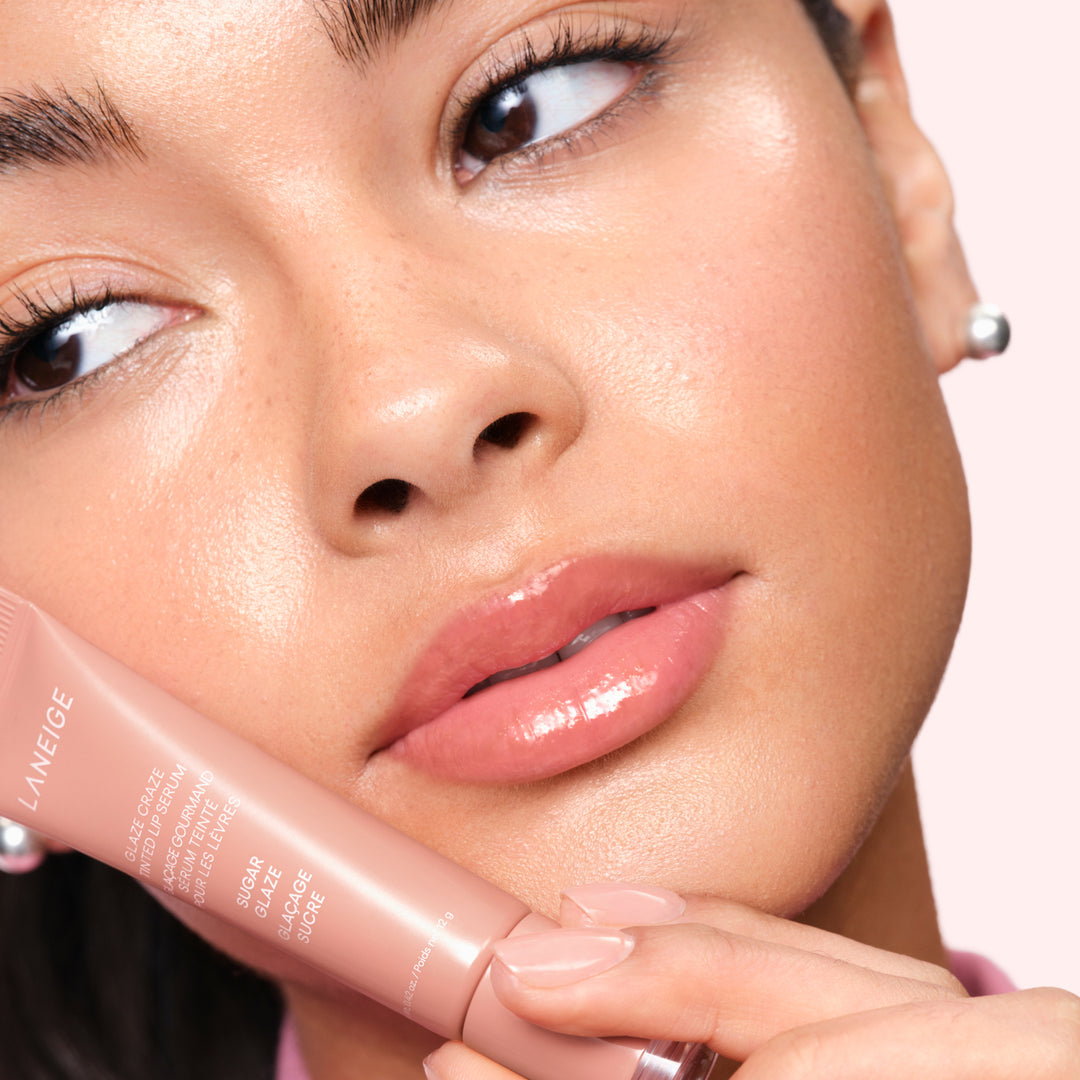 LANEIGE Glaze Craze Tinted Lip Serum + Lip Sleeping Mask Duo – Hydrating, Smoothing & High-Shine Lip Care | 50% OFF