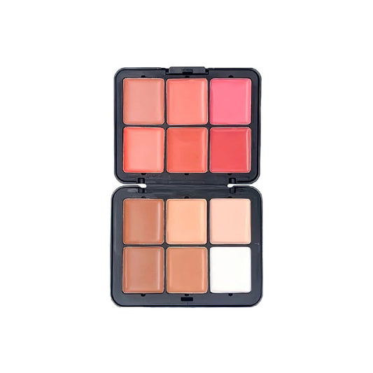 Roseberry 12-Color Blush & Contour Palette