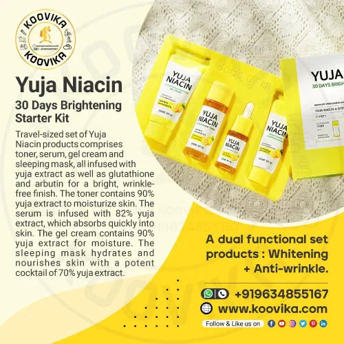 SOME BY MI - Yuja Niacin 30 Days Brightening Starter Kit 4 pcs
