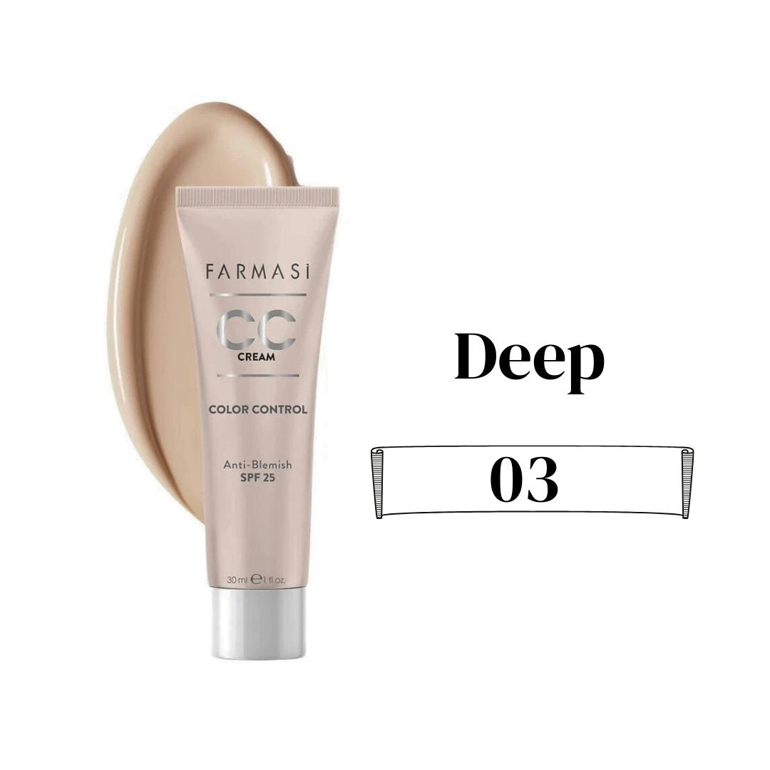 Farmasi CC Color Control Anti-Blemish SPF25