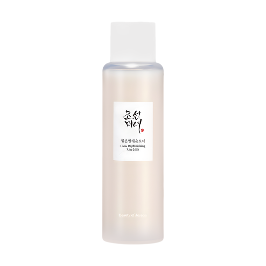 Glow replenishing rice milk