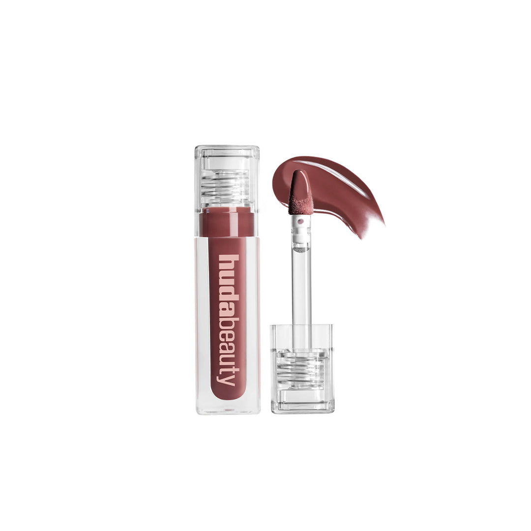 Huda Beauty Mascara, Blush & Lipgloss Trio – 50% OFF