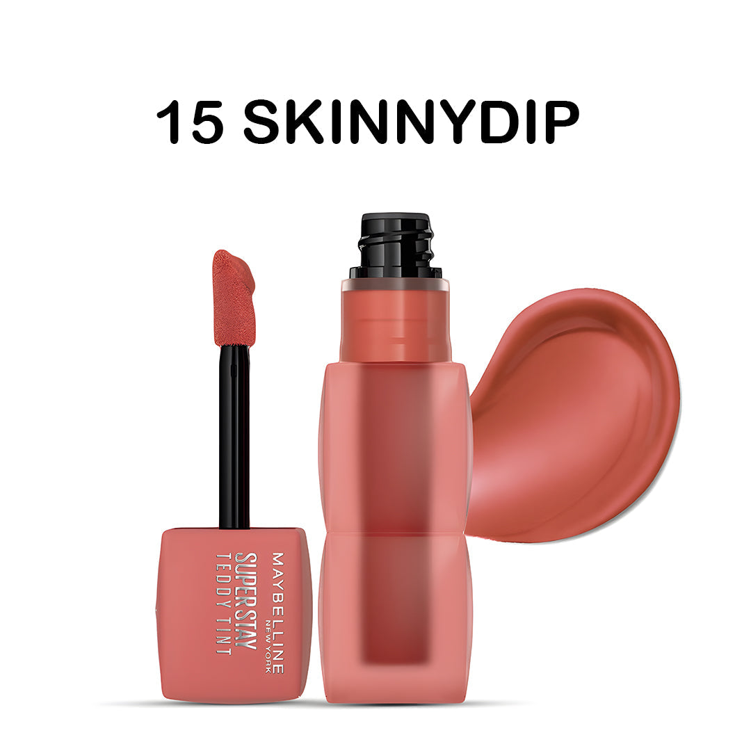 Maybelline Super Stay Teddy Tint – Soft Matte Lip Tint | Buy 1 Get 1 Free