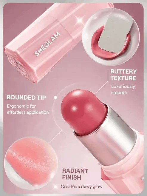 Buy 1 Get 1 Free – Cybele 3D Mascara + SHEGLAM Buttery Bliss Blush Stick