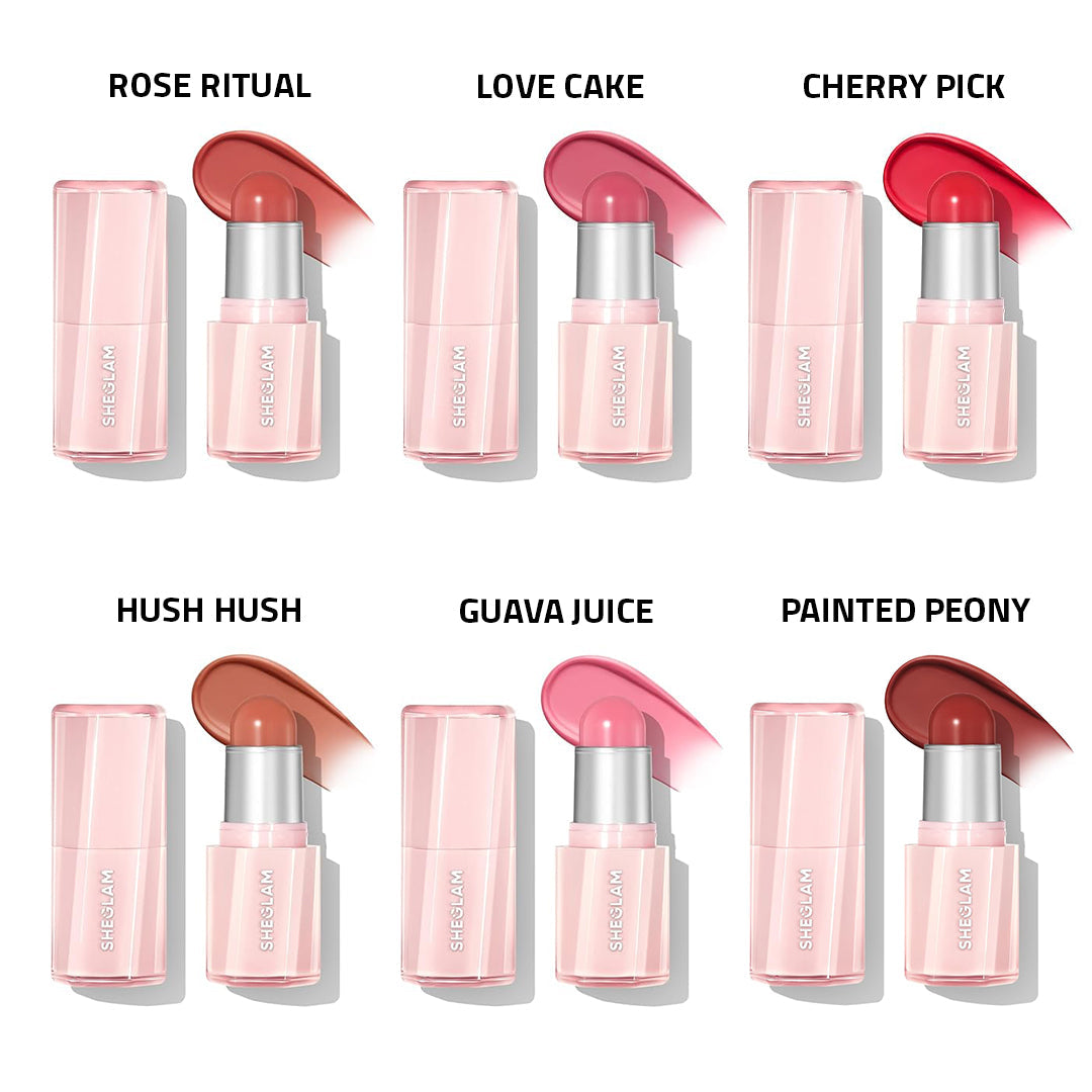 SHEGLAM Buttery Bliss Blush Stick Rose Cosmetics