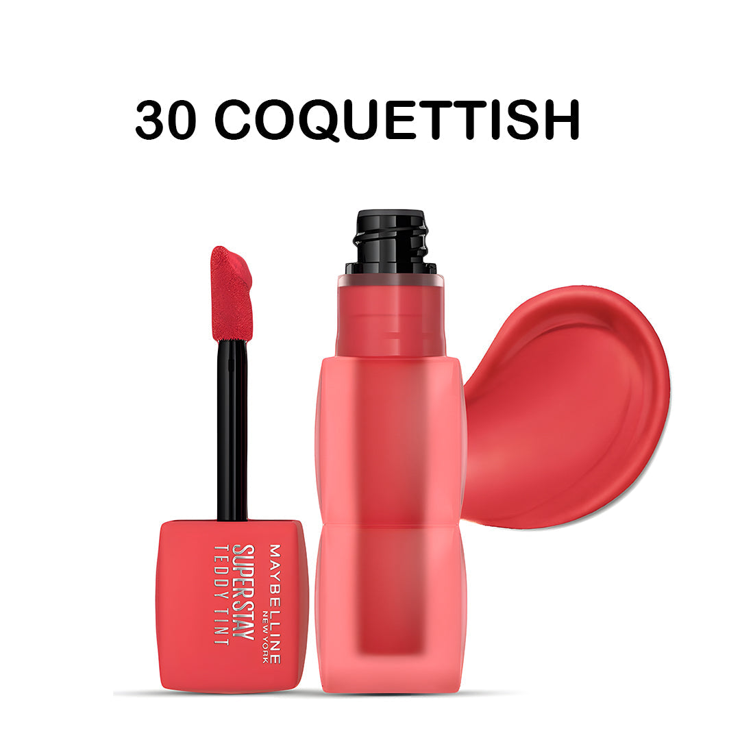 Maybelline Super Stay Teddy Tint – Soft Matte Lip Tint | Buy 1 Get 1 Free