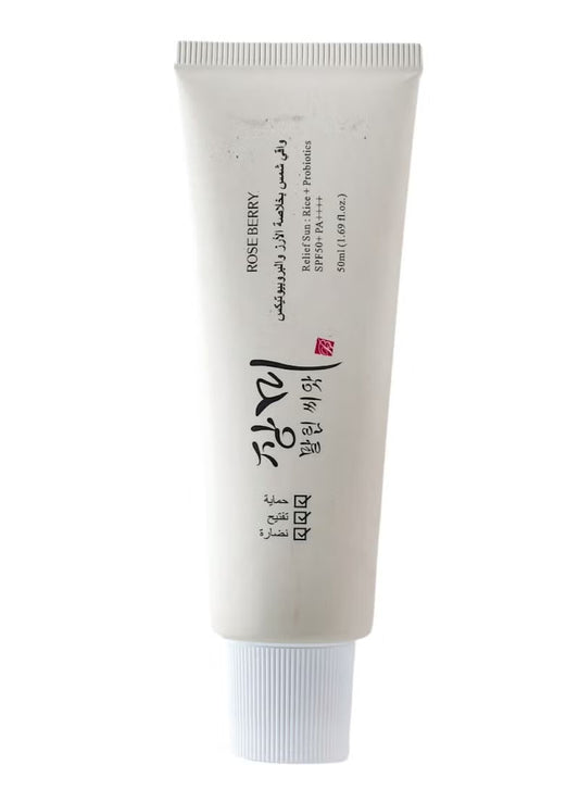 ROSE BERRY Relief Sun : Rice+Probiotics Spf50+ Pa++++