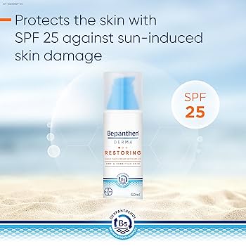 Bepanthen Derma Restoring Face Cream with SPF25