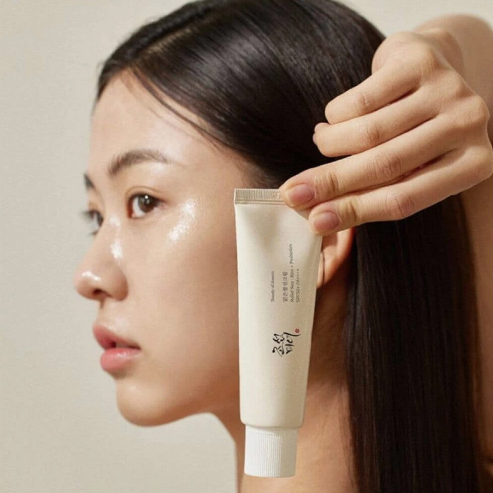 ROSE BERRY Relief Sun : Rice+Probiotics Spf50+ Pa++++