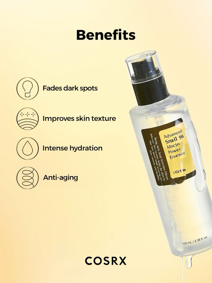 COSRX Advanced Snail Duo – Snail 96 Mucin Power Essence 100ml + Snail 92 All In One Cream 100g | 40% OFF