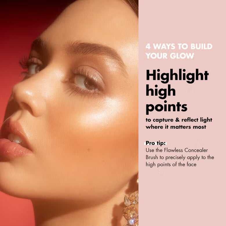 e.l.f Halo Glow liquid filter Rose Cosmetics