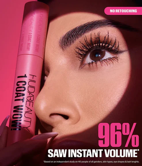 Huda Beauty Mascara, Blush & Lipgloss Trio – 50% OFF
