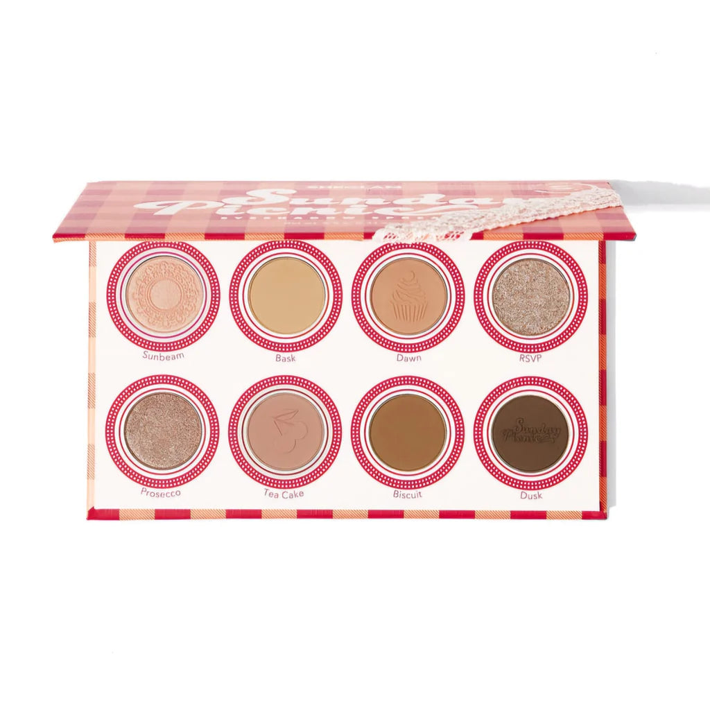 Sheglam Sunday picnic eyeshadow spread