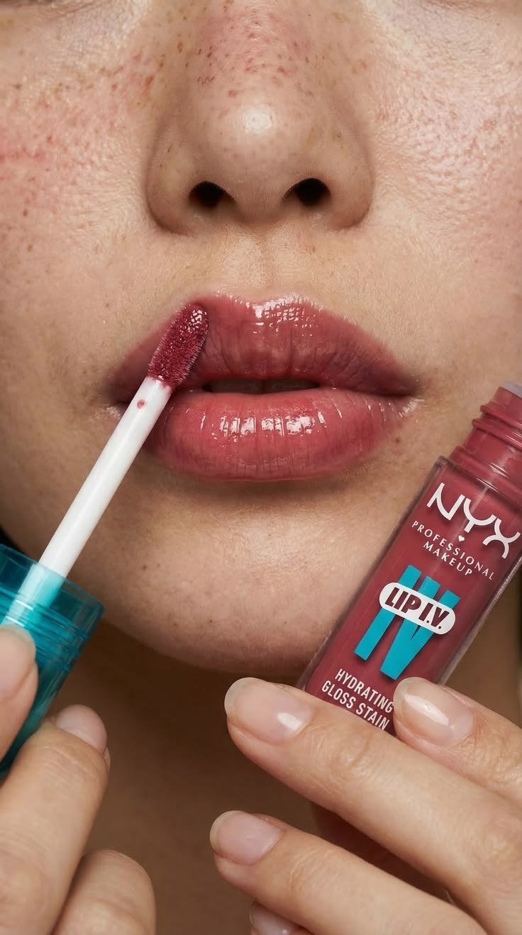 NYX Lip I.V. Hydrating Gloss Stain – Buy 1 Get 1 Free
