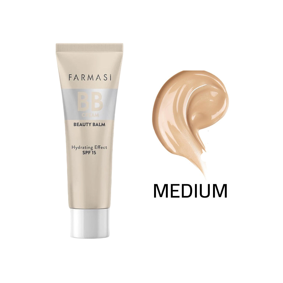 Farmasi BB Cream Beauty Balm Hydrating Effect SPF15