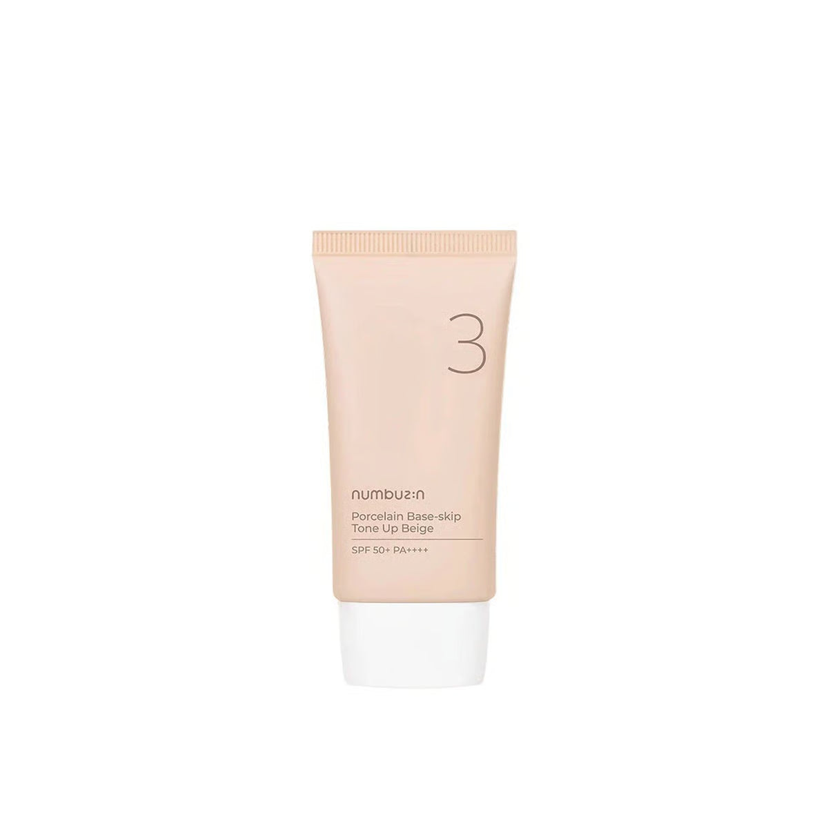 Numbuzin No.3 Porcelain Base-Skip Tone Up Beige SPF50+