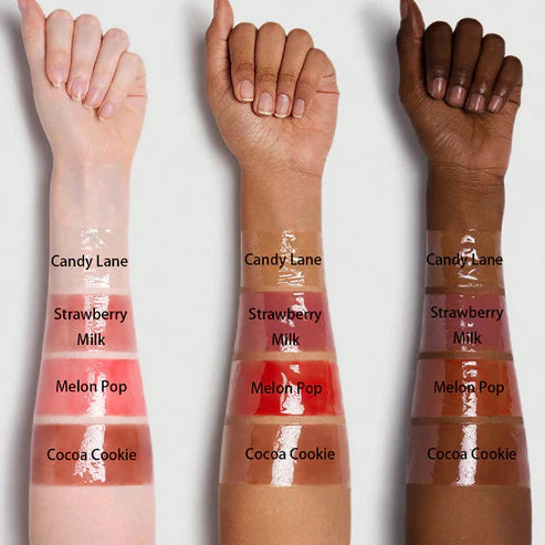 4 Pieces Sheglam Crystal Glaze lip Care